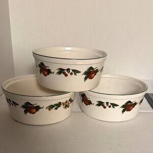 Cades Cove Citation Stoneware Soufflé Baking Dishes